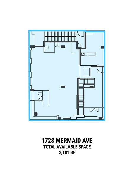1728 Mermaid Ave, Brooklyn, NY for lease - Building Photo - Image 2 of 3