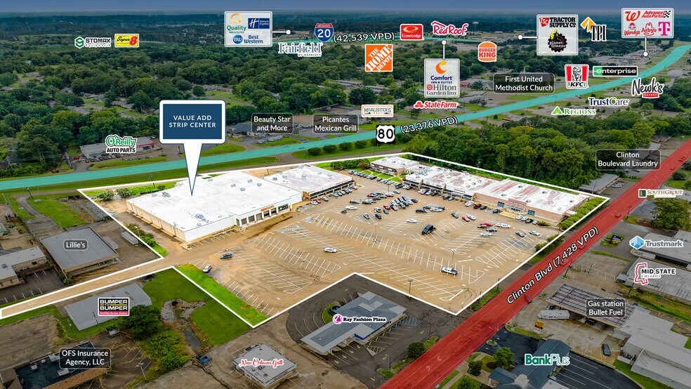 200 Clinton Blvd, Clinton, MS à vendre - Photo du bâtiment - Image 3 de 5