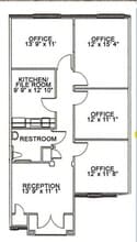 7591 Fern Ave, Shreveport, LA for lease Floor Plan- Image 2 of 2