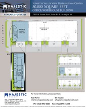 3920 W Sunset Rd, Las Vegas, NV à louer Plan de site- Image 2 de 2