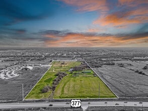 TBD Highway 377, Aubrey, TX - AERIAL  map view - Image1