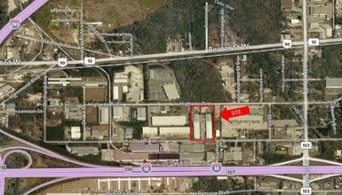 6721 Stuart Ave, Jacksonville, FL - AERIAL  map view