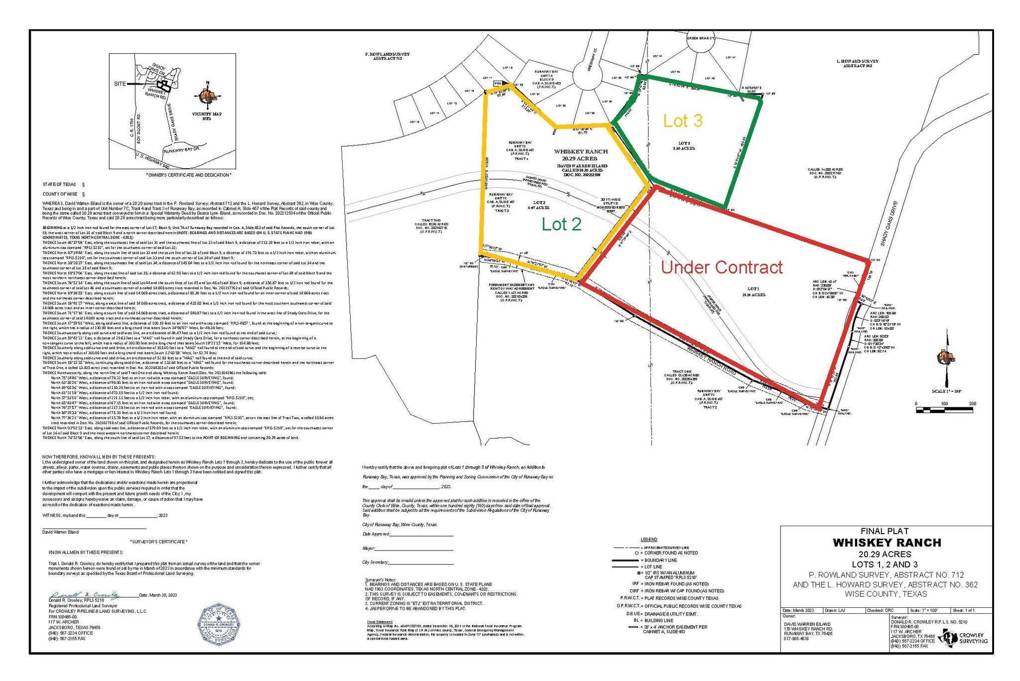 Whiskey Ranch Rd, Runaway Bay, TX à vendre Photo du bâtiment- Image 1 de 2