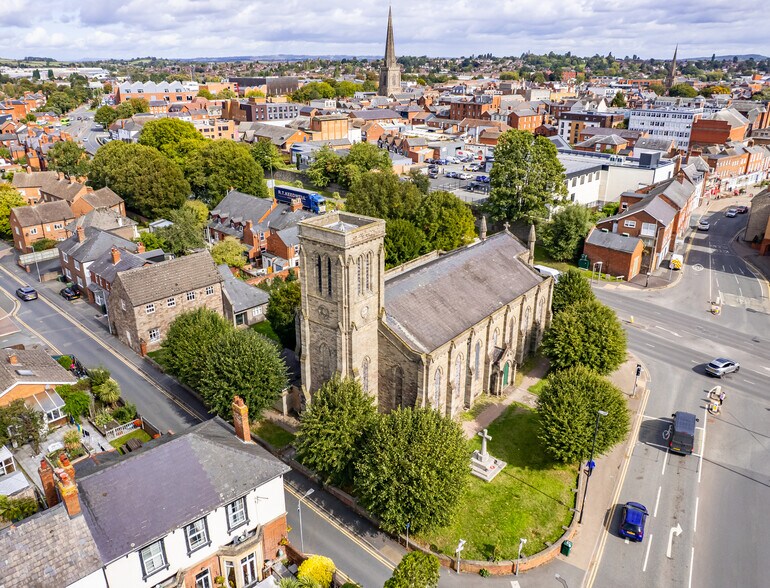 57 Friars St, Hereford à vendre - Aérien - Image 3 de 6