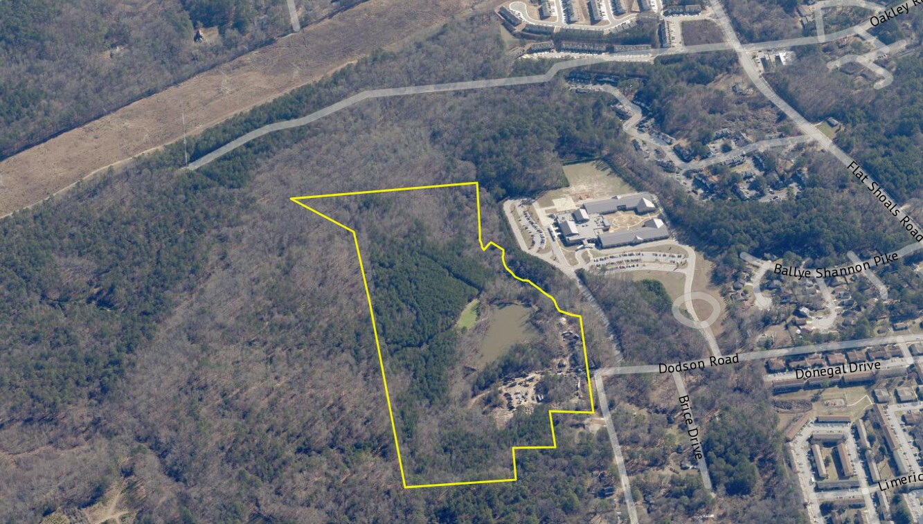 40 +/- Acres Dodson Rd, Union City, GA for sale Aerial- Image 1 of 2