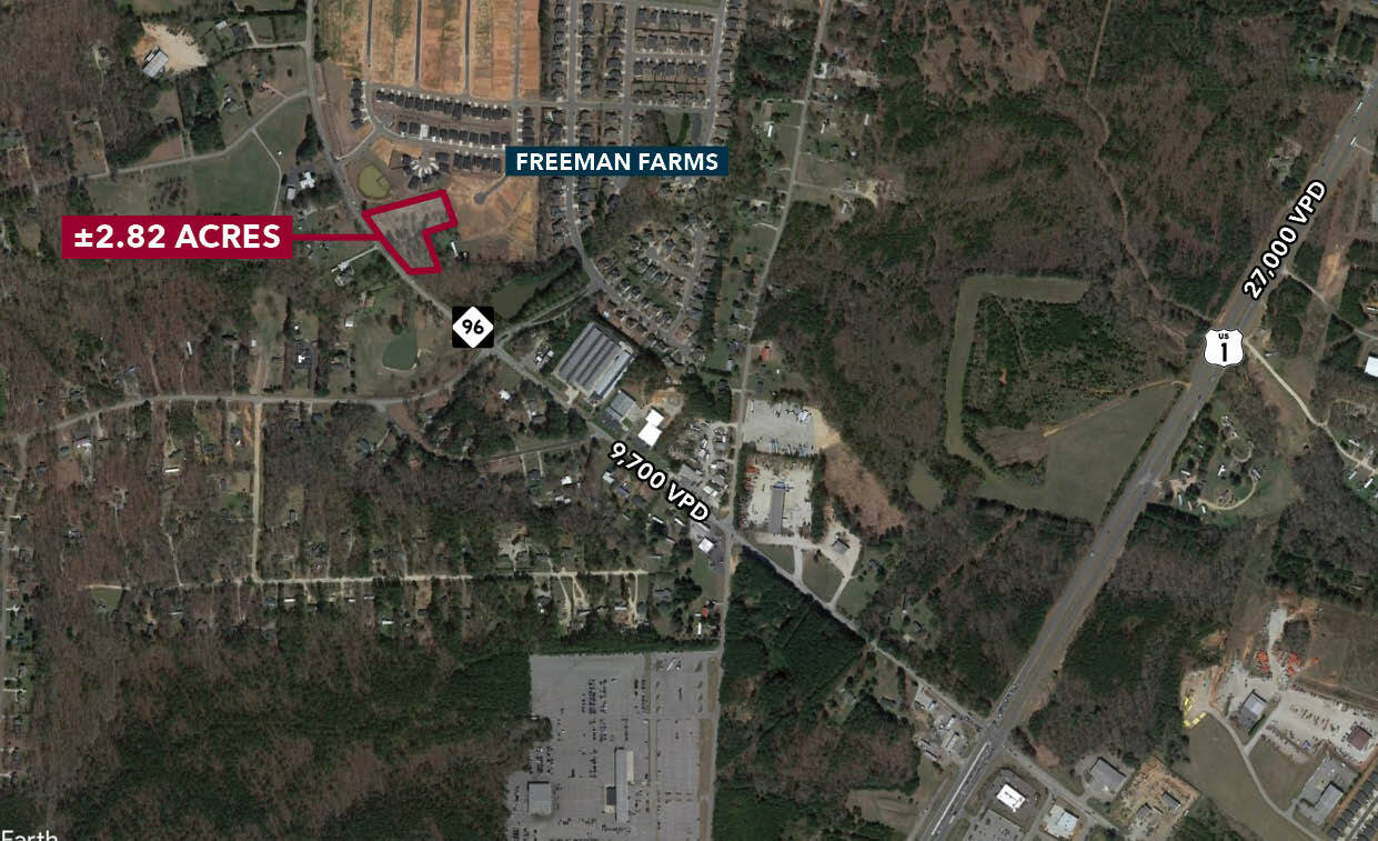 0 NC 96 Hwy, Youngsville, NC à vendre Aérien- Image 1 de 4