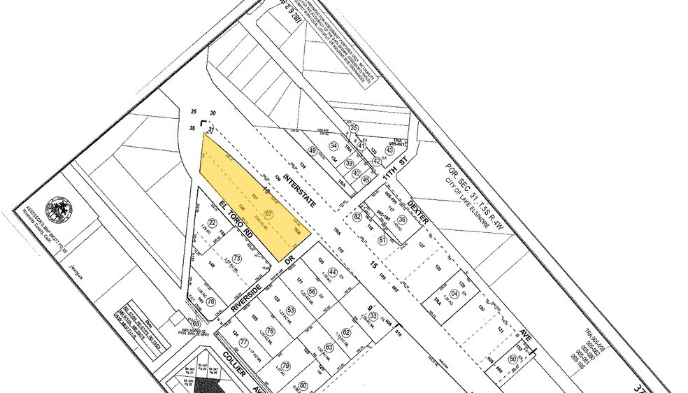 29135 Riverside Dr, Lake Elsinore, CA à vendre - Plan cadastral - Image 3 de 3
