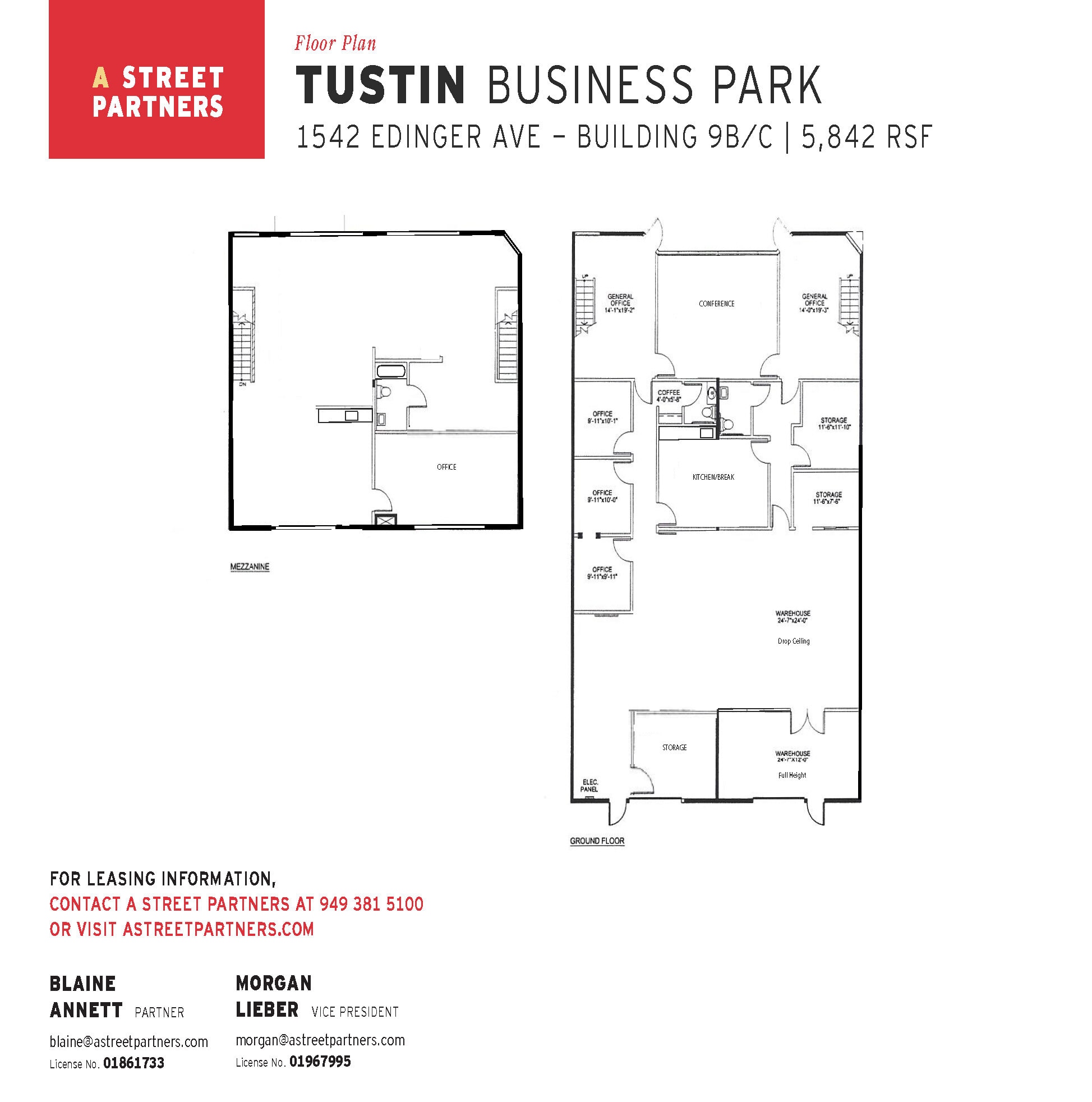 15102 Red Hill Ave, Tustin, CA for lease Floor Plan- Image 1 of 1