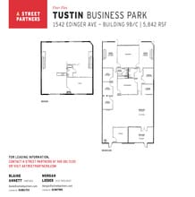 15102 Red Hill Ave, Tustin, CA for lease Floor Plan- Image 1 of 1