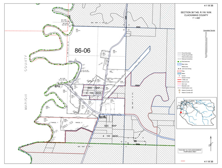 29502 S Meridian Rd, Hubbard, OR à vendre - Plan cadastral - Image 2 de 5