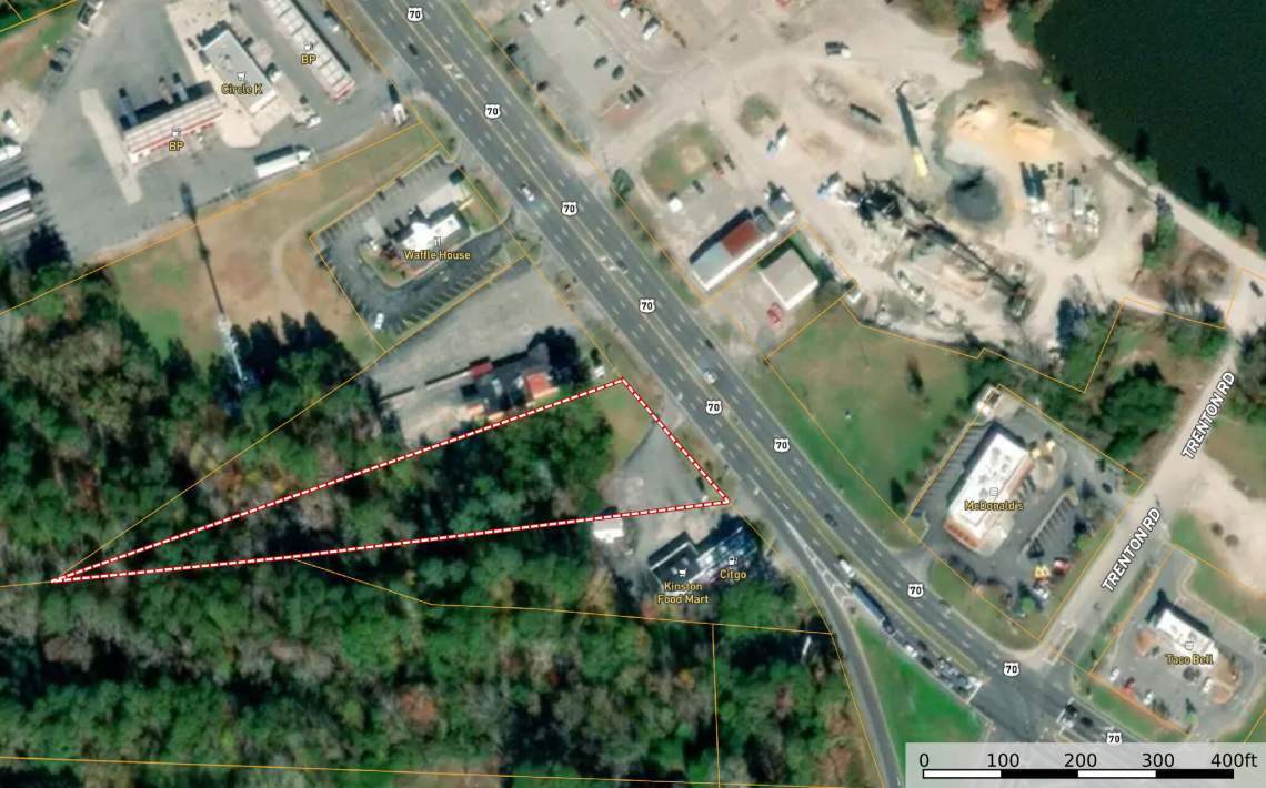 607 New Bern Rd, Kinston, NC à vendre Aérien- Image 1 de 6
