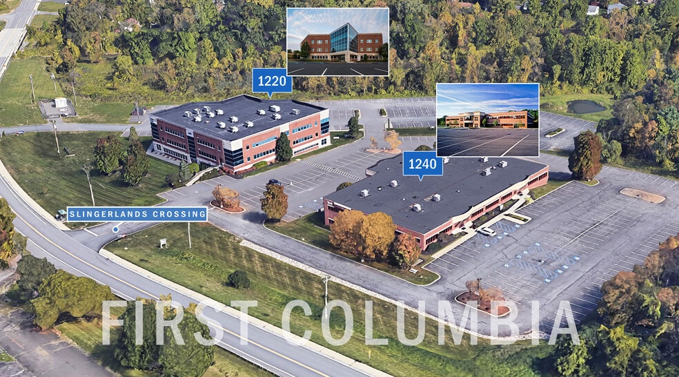 1220 New Scotland Rd, Slingerlands, NY for lease - Aerial - Image 3 of 10