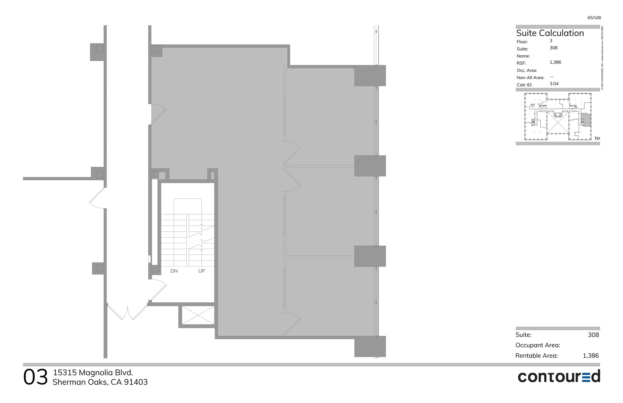 15315 Magnolia Blvd, Sherman Oaks, CA for lease Site Plan- Image 1 of 1