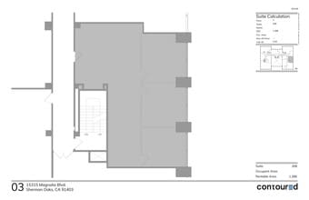 15315 Magnolia Blvd, Sherman Oaks, CA for lease Site Plan- Image 1 of 1