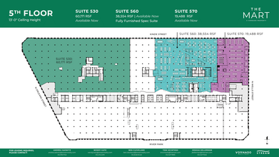 222 Merchandise Mart Plz, Chicago, IL for lease Floor Plan- Image 1 of 2