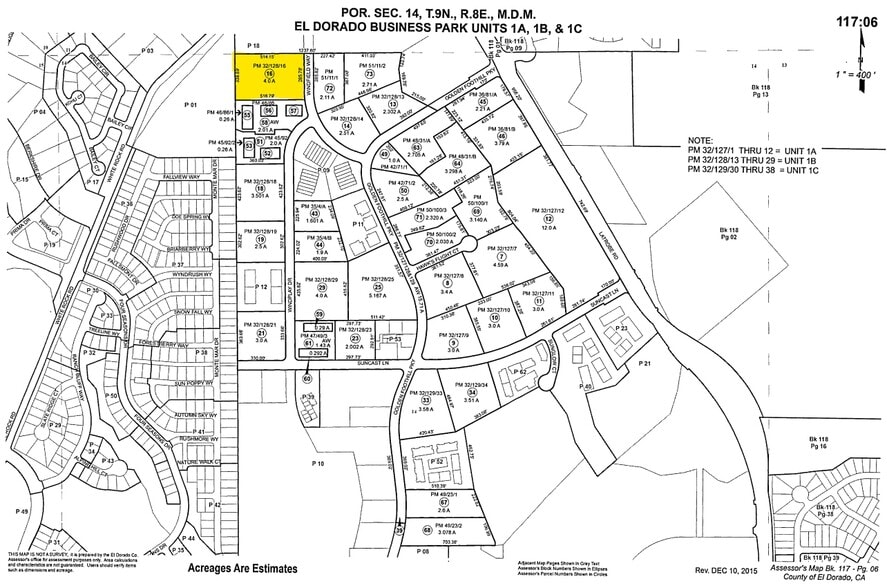 1104 Windfield Way, El Dorado Hills, CA for sale - Plat Map - Image 1 of 1