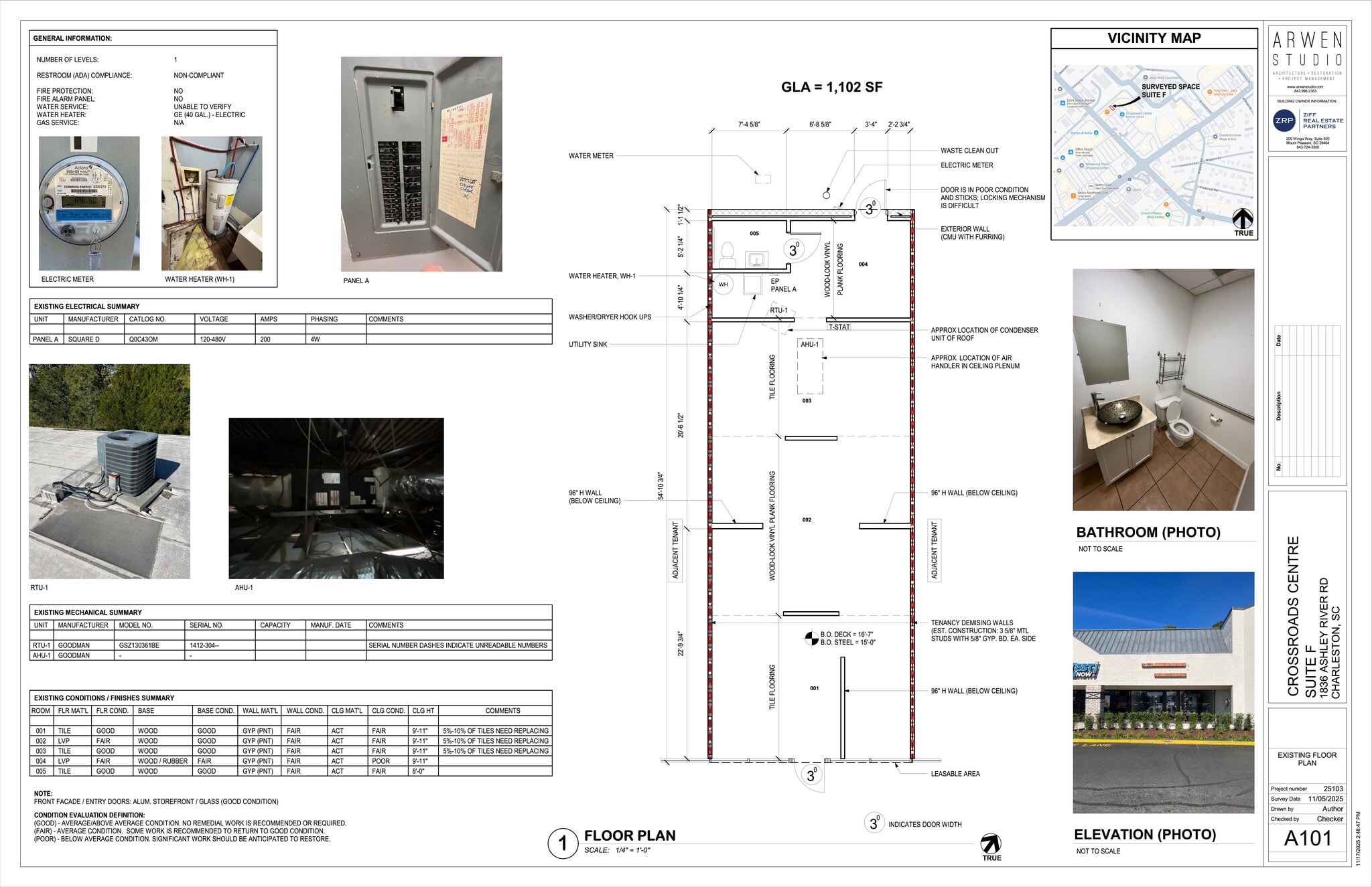 1836 Ashley River Rd, Charleston, SC for lease Site Plan- Image 1 of 1