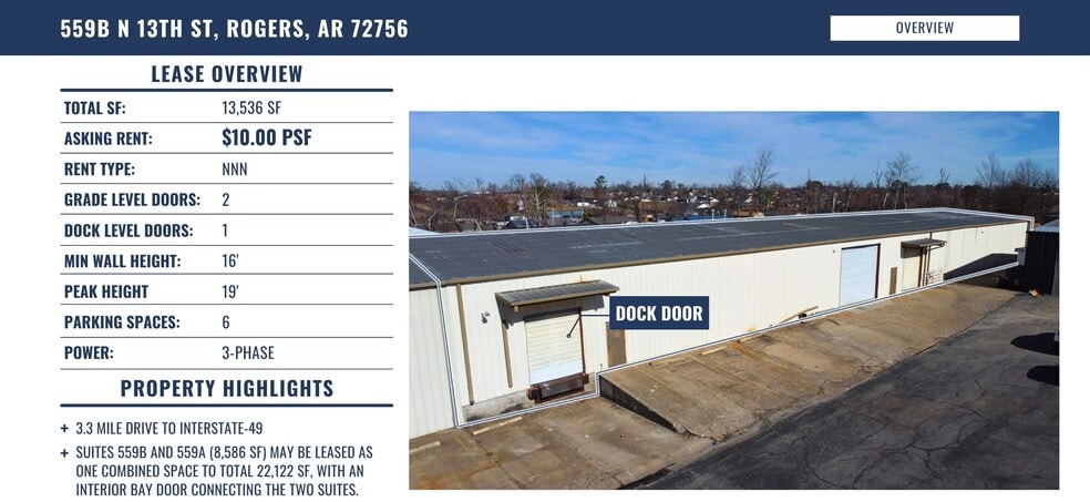 559 N 13th St, Rogers, AR for lease - Other - Image 3 of 4