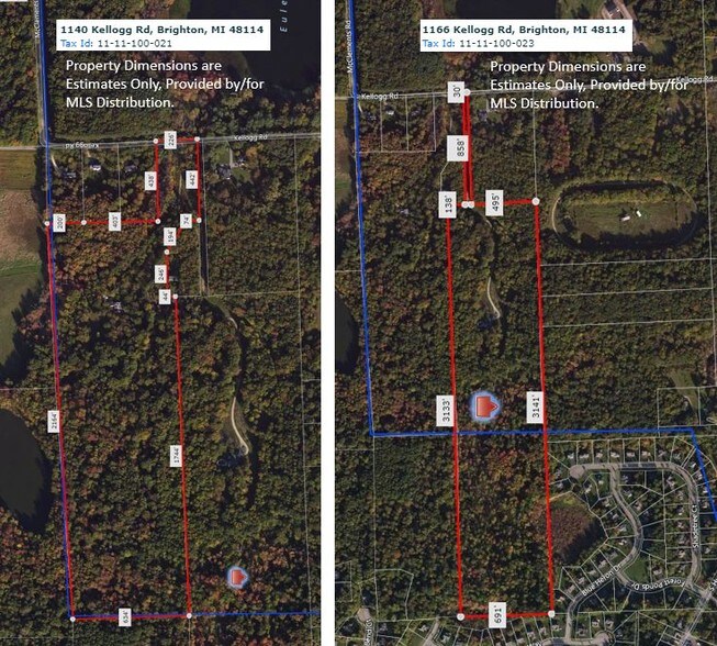 1140-1166 Kellogg Rd, Brighton, MI à vendre - Photo du bâtiment - Image 2 de 5