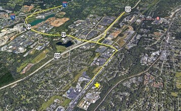 1 Malin Rd, Malvern, PA - AÉRIEN  Vue de la carte