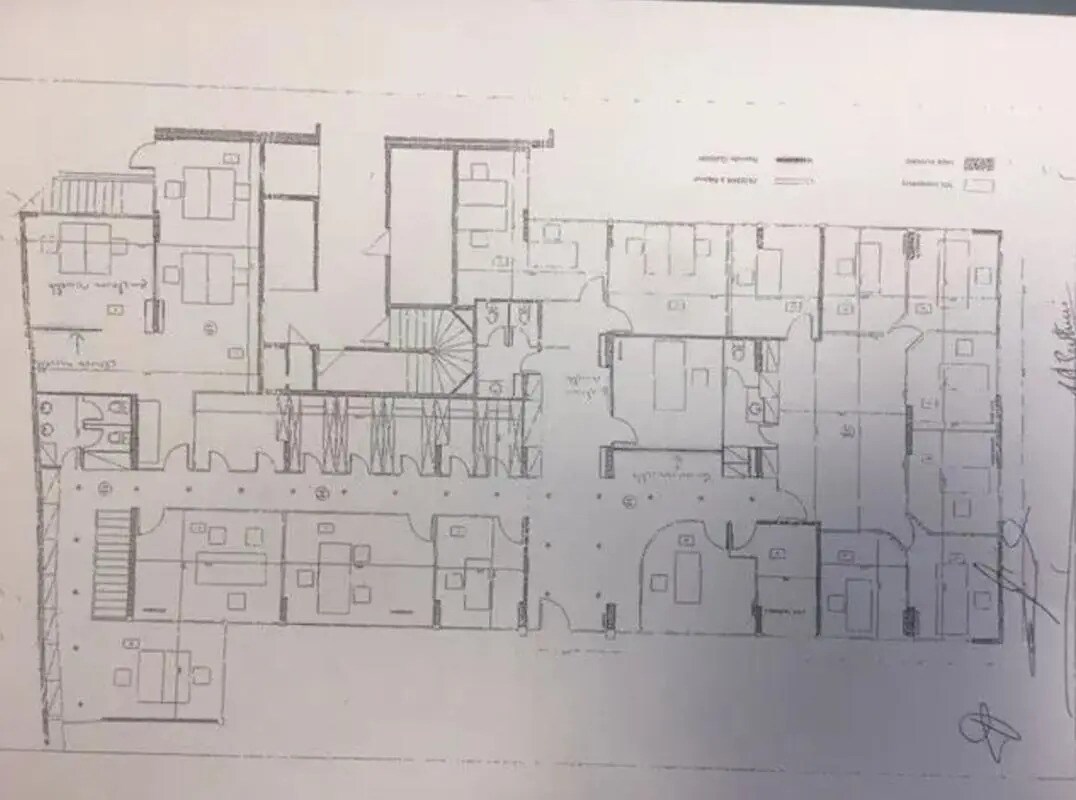 Office in Paris for sale Floor Plan- Image 1 of 3