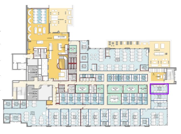 1422 S Tryon St, Charlotte, NC à louer Plan d’étage- Image 1 de 1