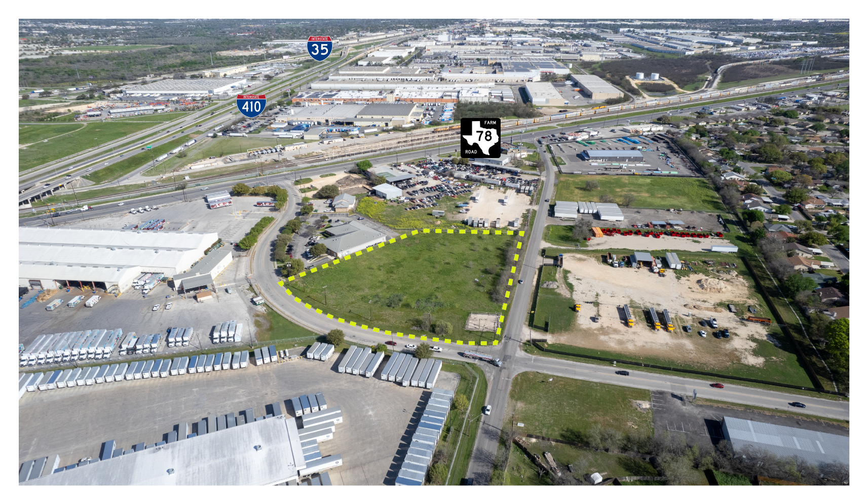 3 acres on Springfield Dr, San Antonio, TX for lease Building Photo- Image 1 of 10