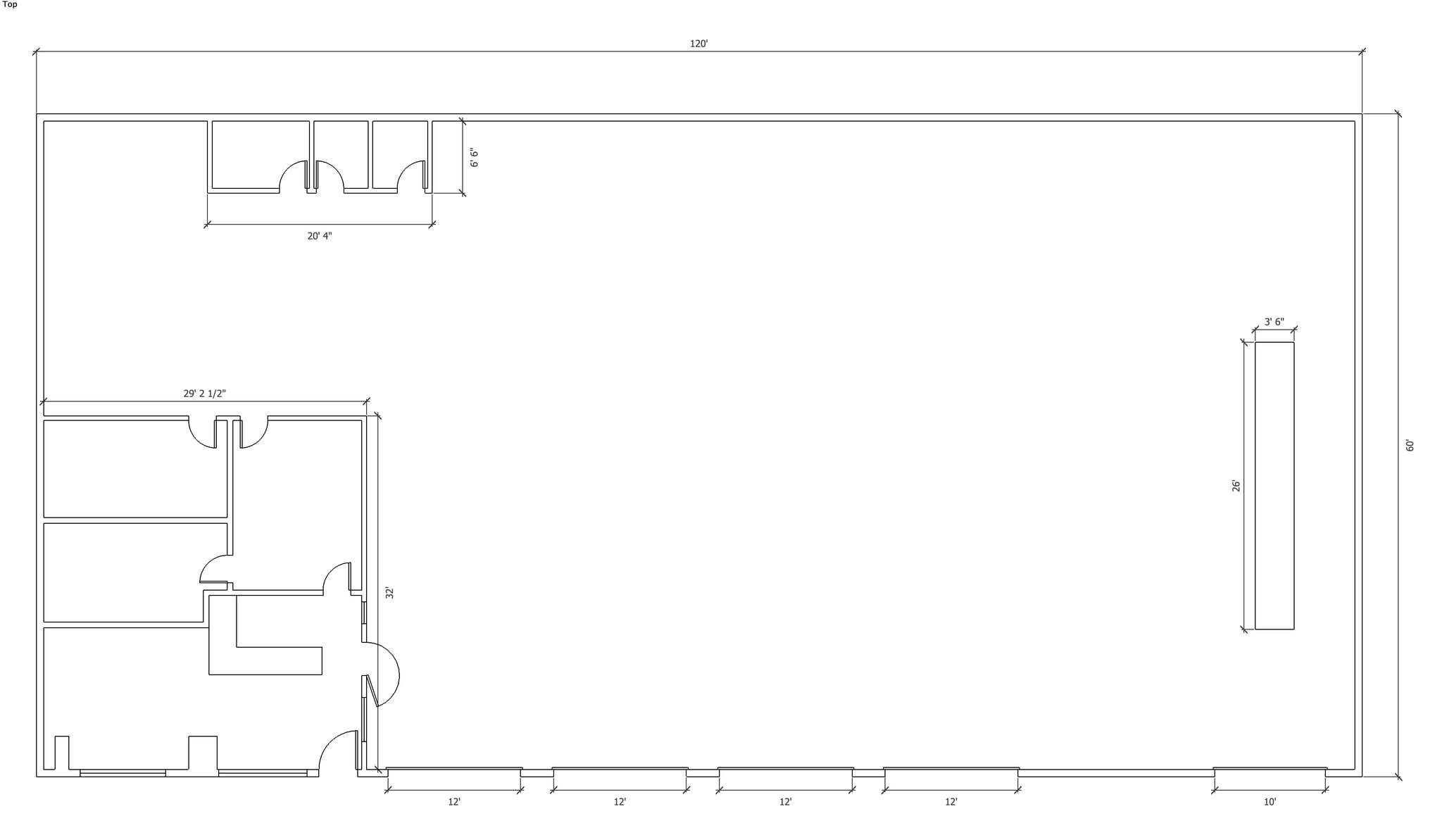 525 E Clark St, Pocatello, ID à louer Plan d’étage- Image 1 de 1