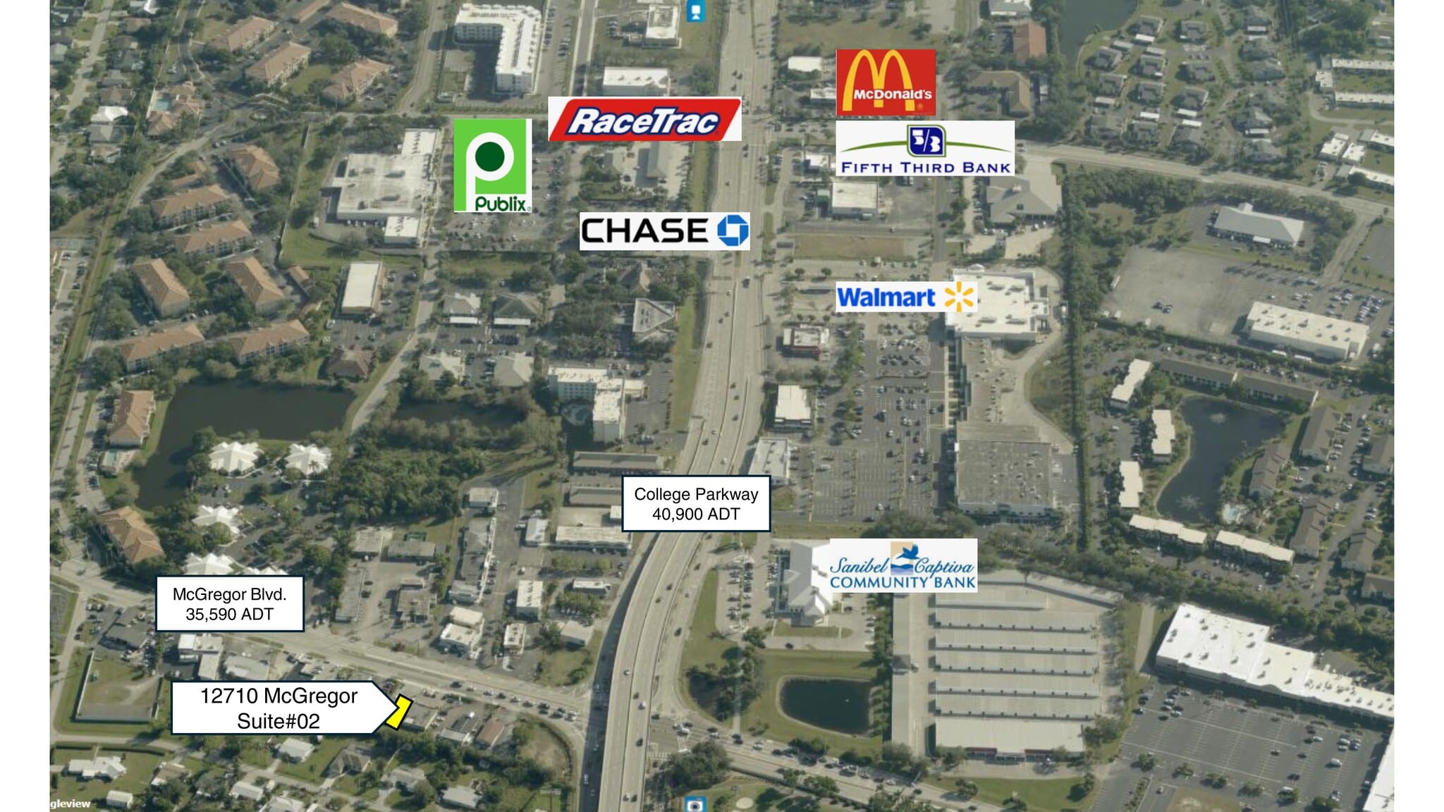 12691-12695 Mcgregor Blvd, Fort Myers, FL for lease Site Plan- Image 1 of 6