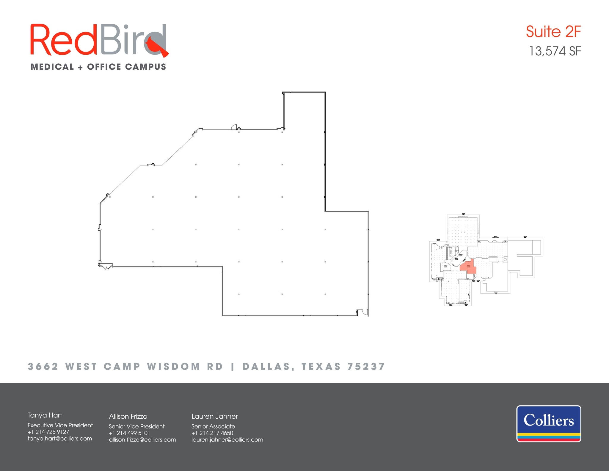 3662 W Camp Wisdom Rd, Dallas, TX for lease Site Plan- Image 1 of 2
