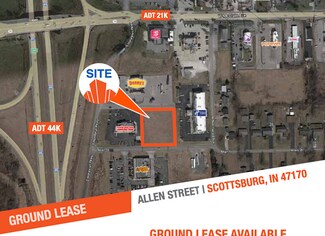 Plus de détails pour Allen Street, Scottsburg, IN - Terrain à louer