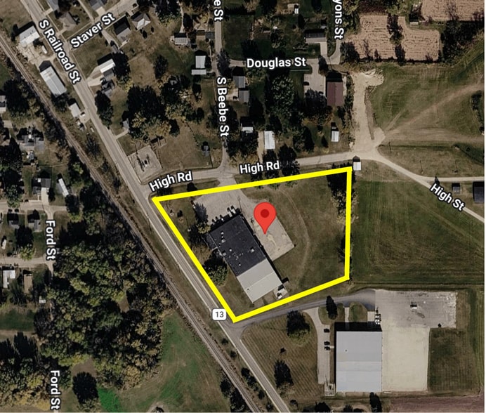 400 S Railroad St, Warren, IL à vendre - Aérien - Image 3 de 10