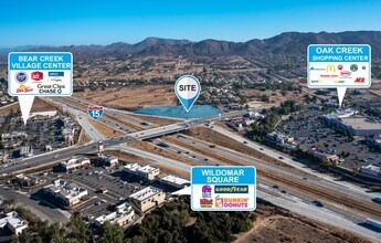 23825 Catt Rd, Wildomar, CA - Aerial  map view