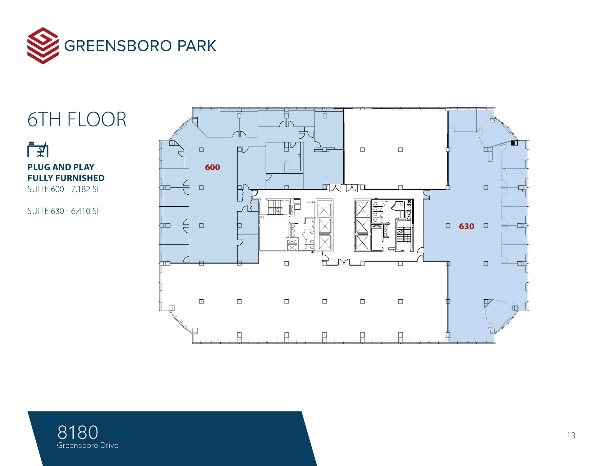 8180-8200 Greensboro Dr, McLean, VA for lease Floor Plan- Image 1 of 1