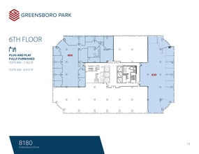8180-8200 Greensboro Dr, McLean, VA for lease Floor Plan- Image 1 of 1