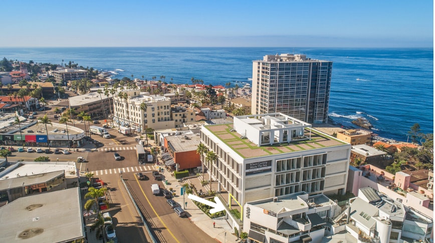 1020-1021 Prospect St, La Jolla, CA à louer - Photo du bâtiment - Image 2 de 12