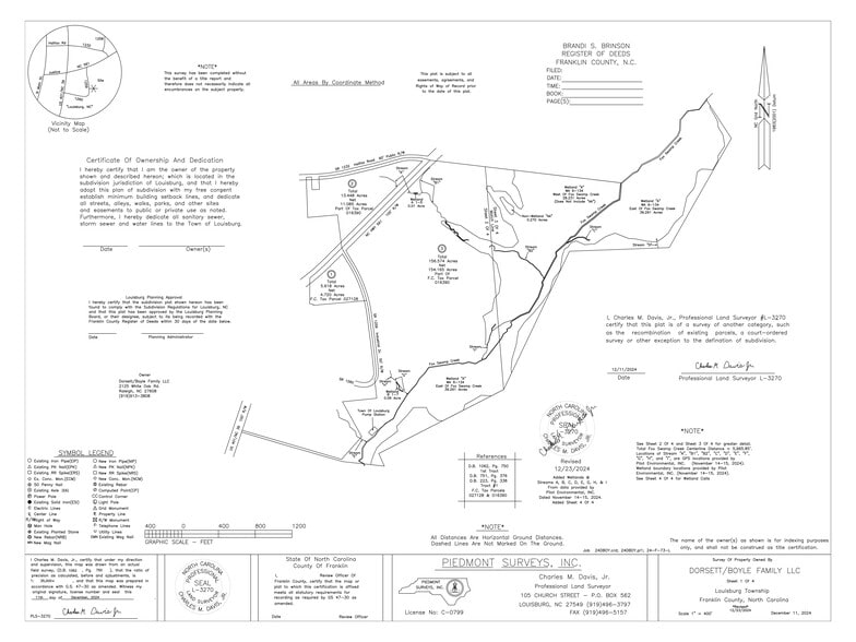 TBD NC-561, Louisburg, NC for sale - Site Plan - Image 2 of 2