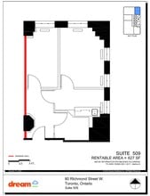 78-80 Richmond St W, Toronto, ON for lease Floor Plan- Image 1 of 1
