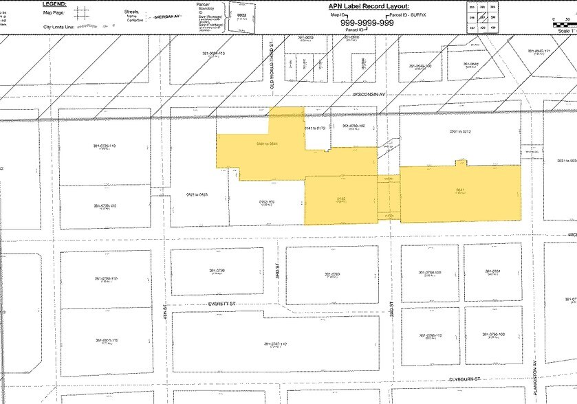 275 W Wisconsin Ave, Milwaukee, WI for lease - Plat Map - Image 2 of 11