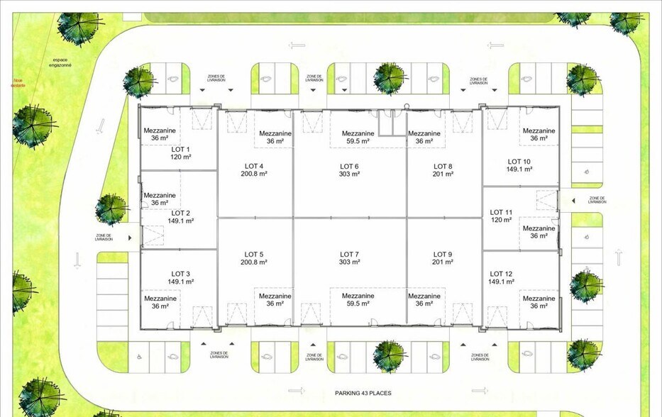 Local d'activités dans Obernai à vendre - Plan de site - Image 3 de 3