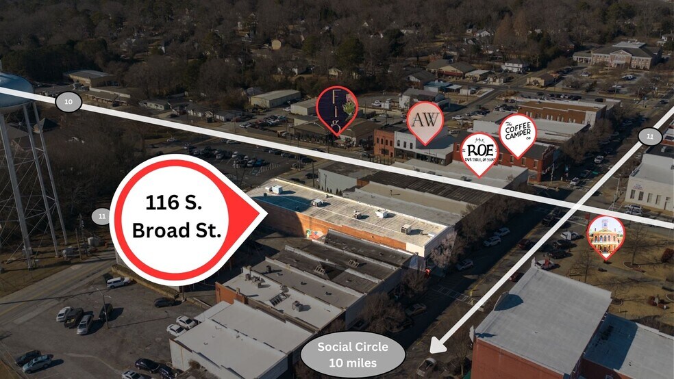 116 S Broad St, Monroe, GA à louer - Photo du bâtiment - Image 3 de 37