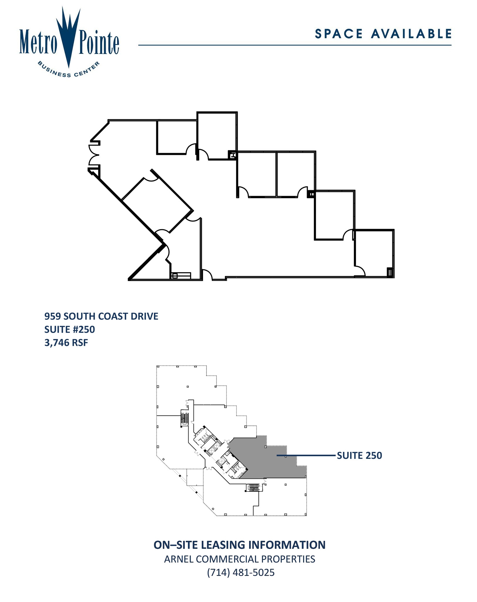 959 S Coast Dr, Costa Mesa, CA for lease Floor Plan- Image 1 of 1