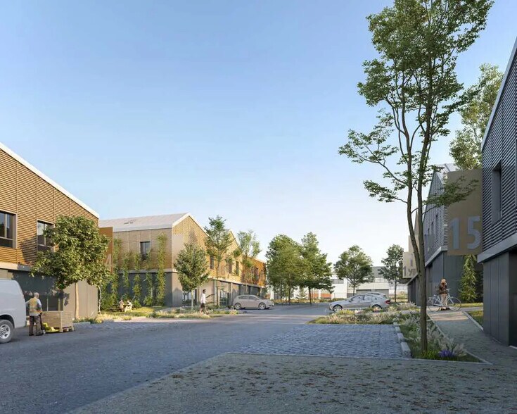 Local d'activités dans Groslay à vendre - Photo du bâtiment - Image 3 de 4