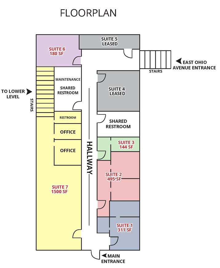 8 N Main St, Rittman, OH for lease Floor Plan- Image 1 of 1
