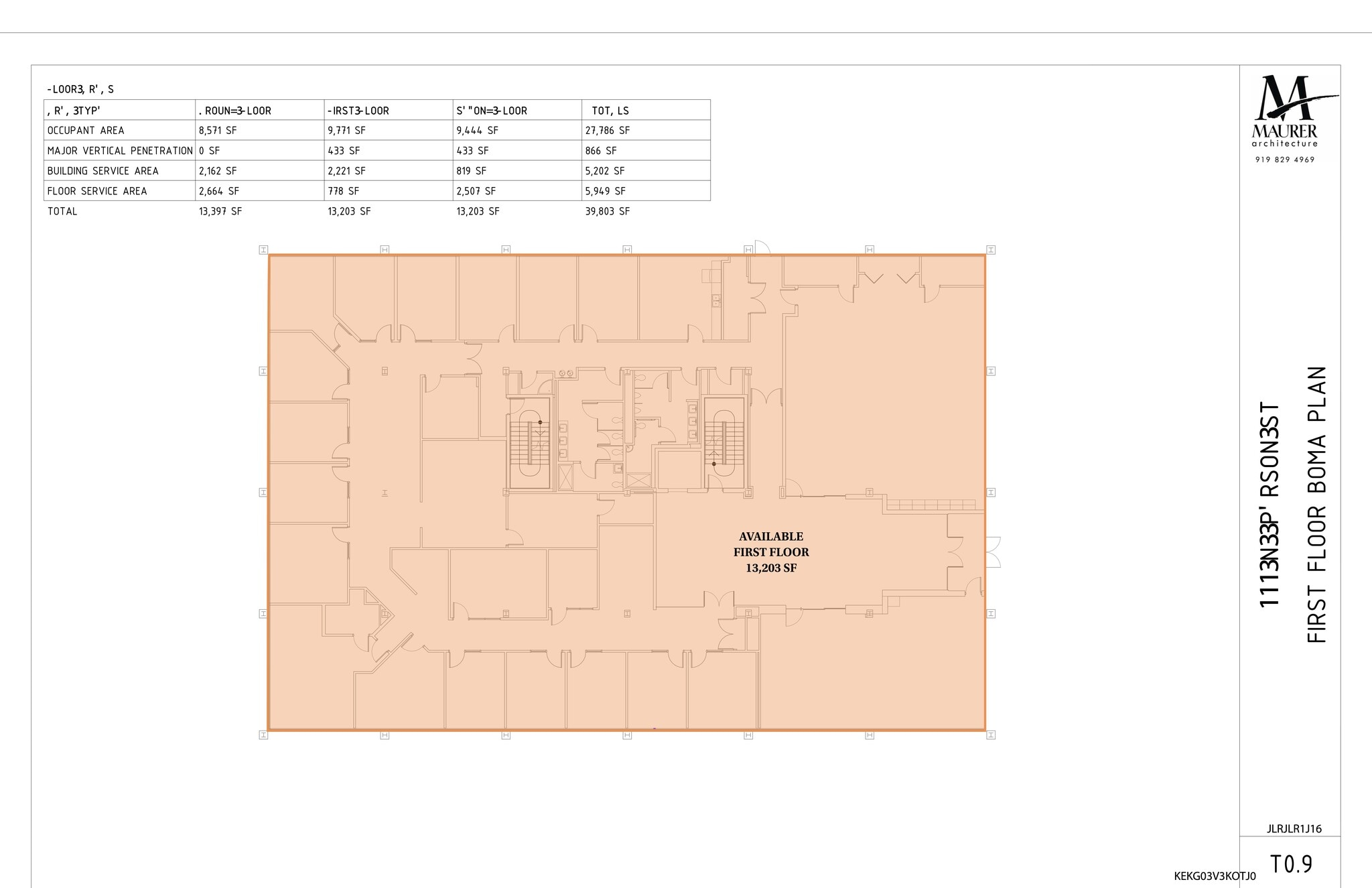 222 N Person St, Raleigh, NC à louer Plan de site- Image 1 de 1