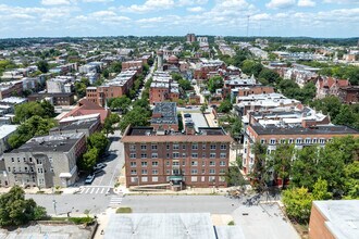1701 Madison Ave, Baltimore, MD - AERIAL  map view