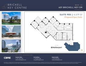 501 Brickell Key Dr, Miami, FL for lease Site Plan- Image 1 of 10