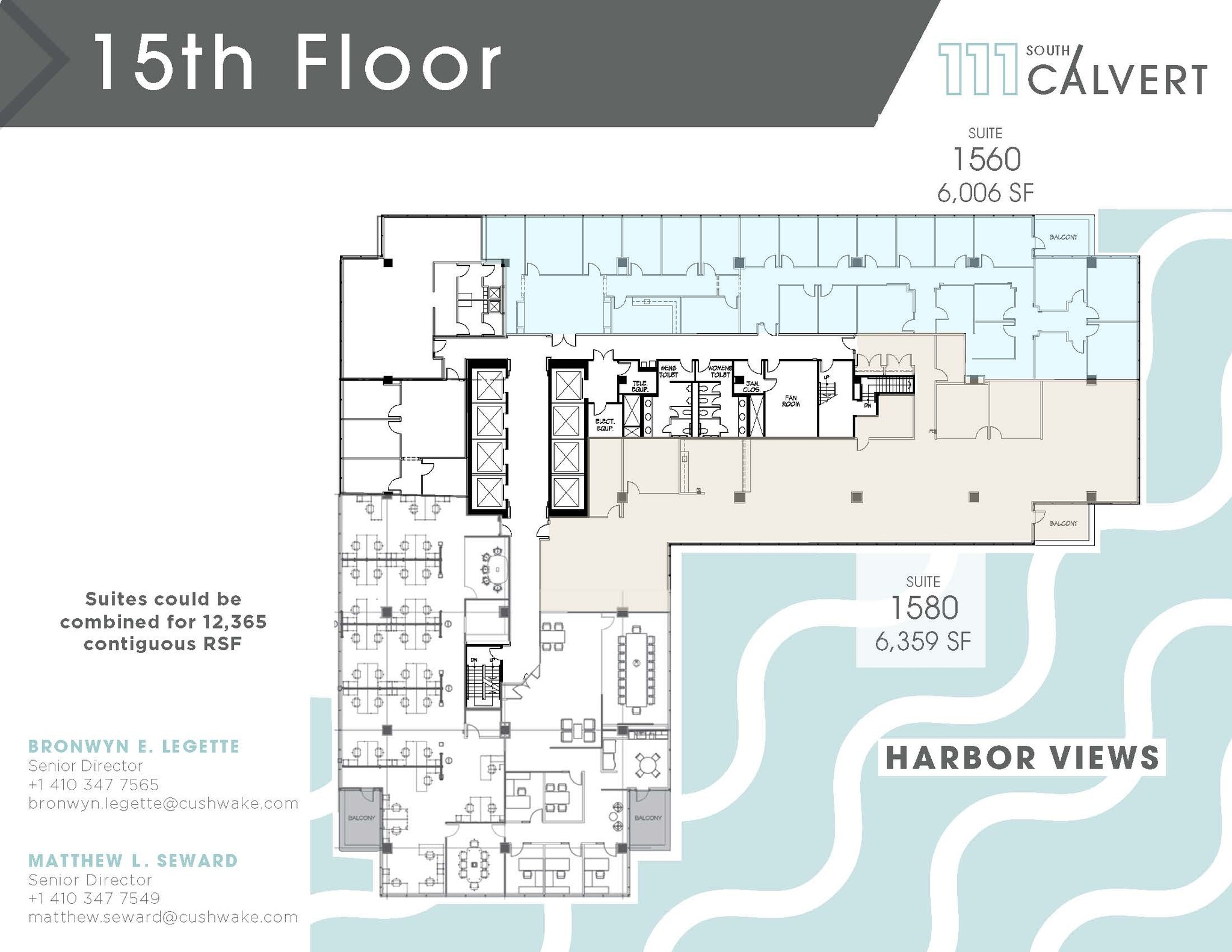 111 S Calvert St, Baltimore, MD for lease Floor Plan- Image 1 of 1