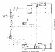 455 Boul de la Côte-Vertu, Montréal, QC à louer Plan d’étage- Image 1 de 1
