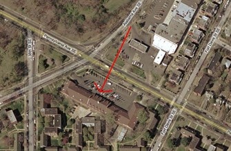 3827-3859 Pennsylvania Ave SE, Washington, DC - AERIAL  map view